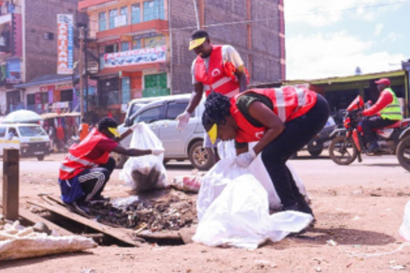 Farmers Choice Community clean-up